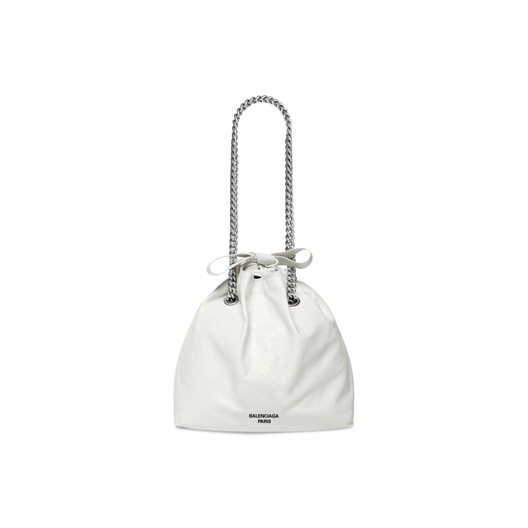 WOMEN'S CRUSH SMALL TOTE BAG IN OPTIC WHITE